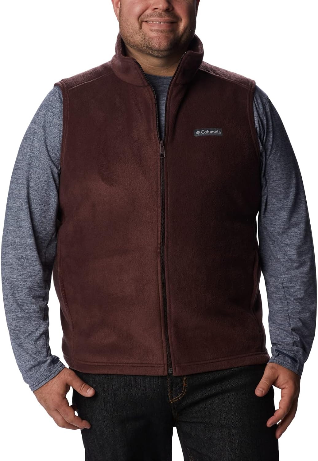 image:imageColumbia Steens Mountain Vest Fleeceweste fr HerrenRed Lodge