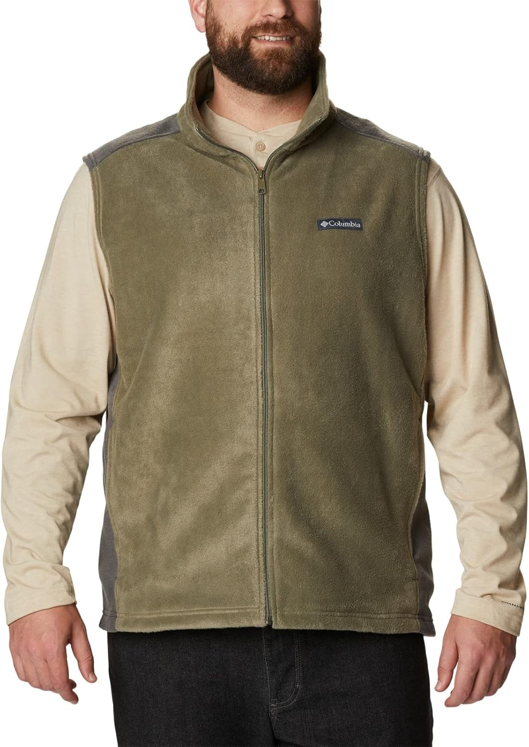 image:imageColumbia Steens Mountain Vest Fleeceweste fr HerrenSteingrnHai