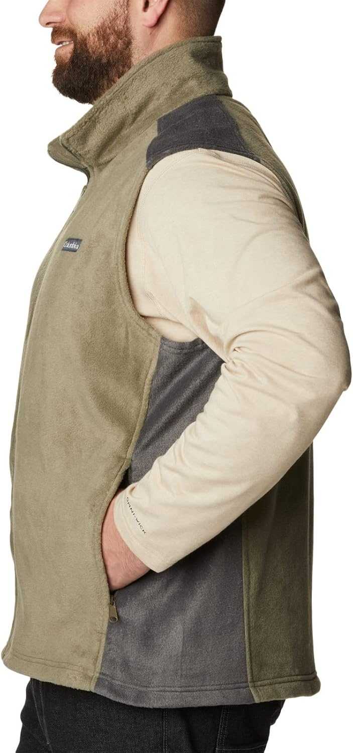 image:imageColumbia Steens Mountain Vest Fleeceweste fr HerrenSteingrnHai