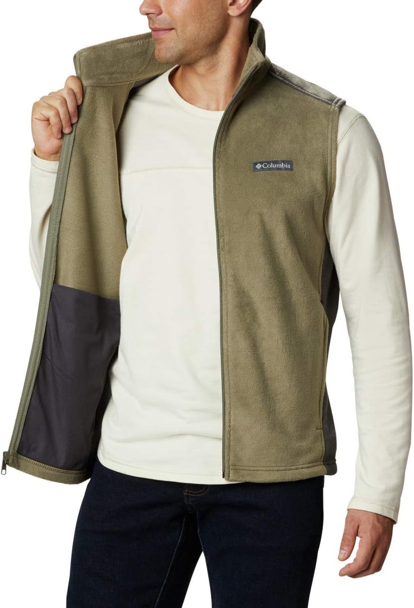 image:imageColumbia Steens Mountain Vest Fleeceweste fr HerrenSteingrnHai