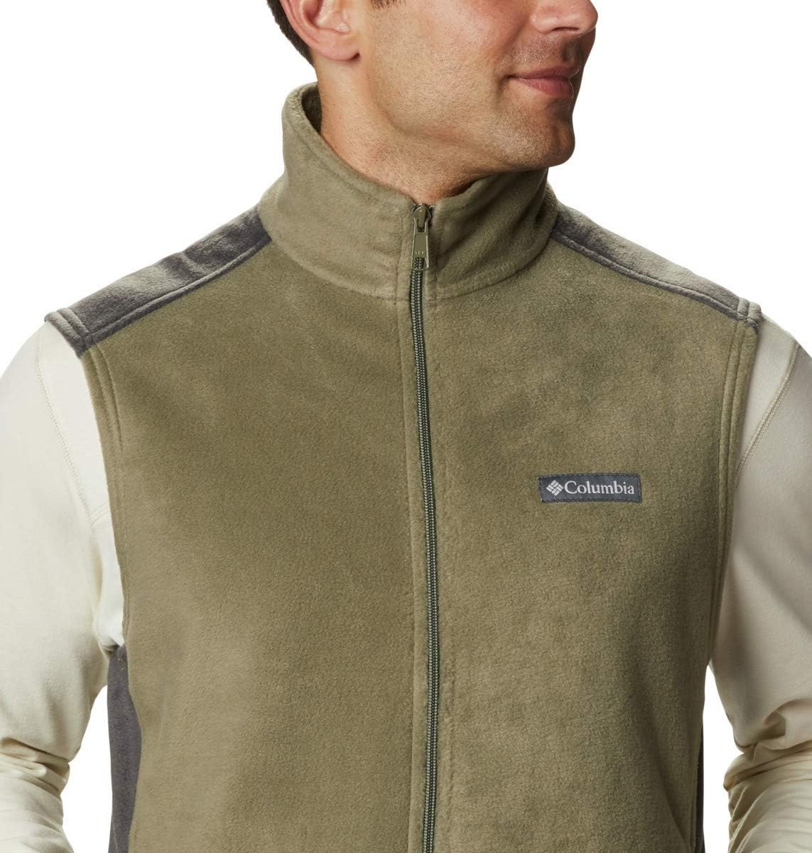 image:imageColumbia Steens Mountain Vest Fleeceweste fr HerrenSteingrnHai