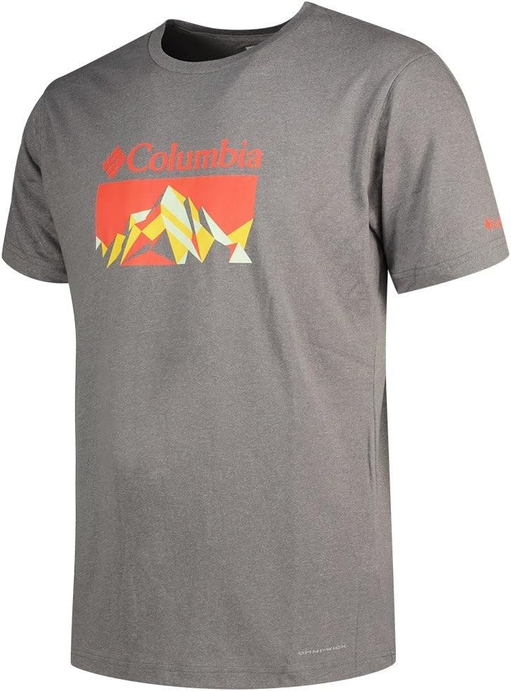 image:imageColumbia Thistletown Hills Short SCity Grey Heather Fractal Peaks