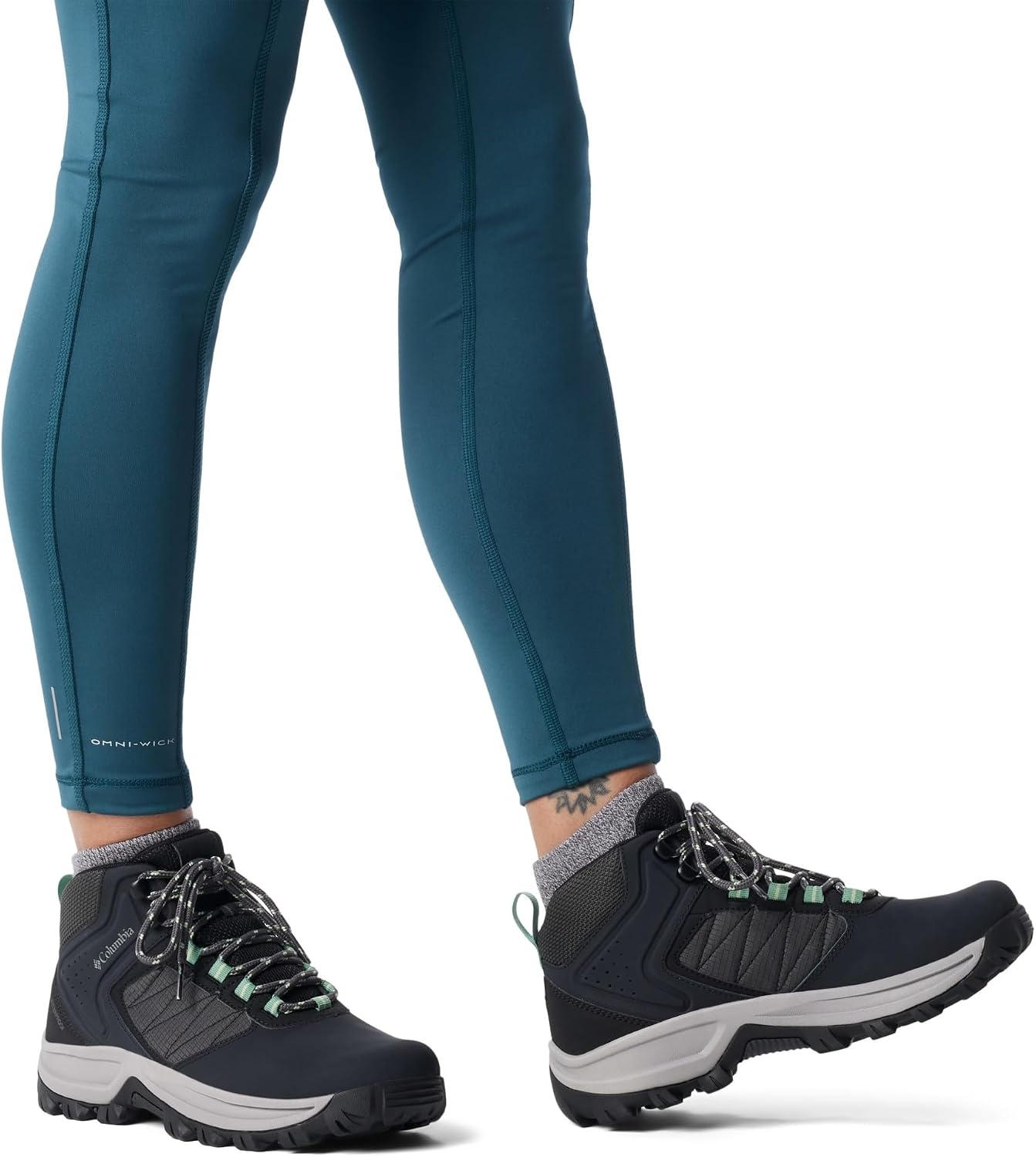 image:imageColumbia Transverse Hike Waterproof Trekking Und Wanderstiefel fr DamenBlack Sage Leaf