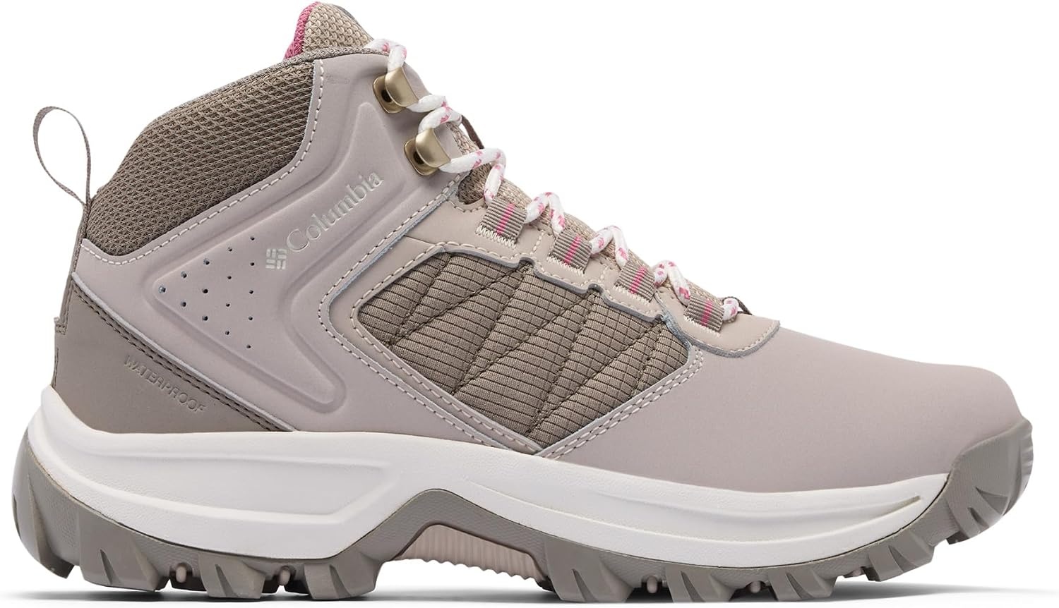 image:imageColumbia Transverse Hike Waterproof Trekking Und Wanderstiefel fr DamenSoft Taupe Rosette