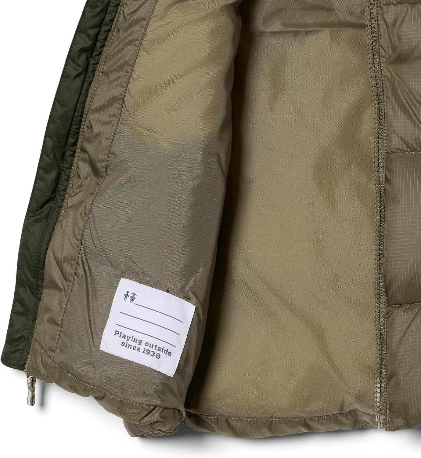 image:imageColumbia Unisex Kinder Puffect Vest Pufferweste Bodywarmer 1er PackStone Green Greenscape