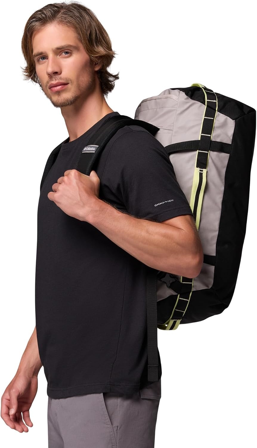 image:imageColumbia Unisex Landroamer 40L Duffel Duffle Bag StingerBlack One SizeFlint GreyBlackCitron Haze