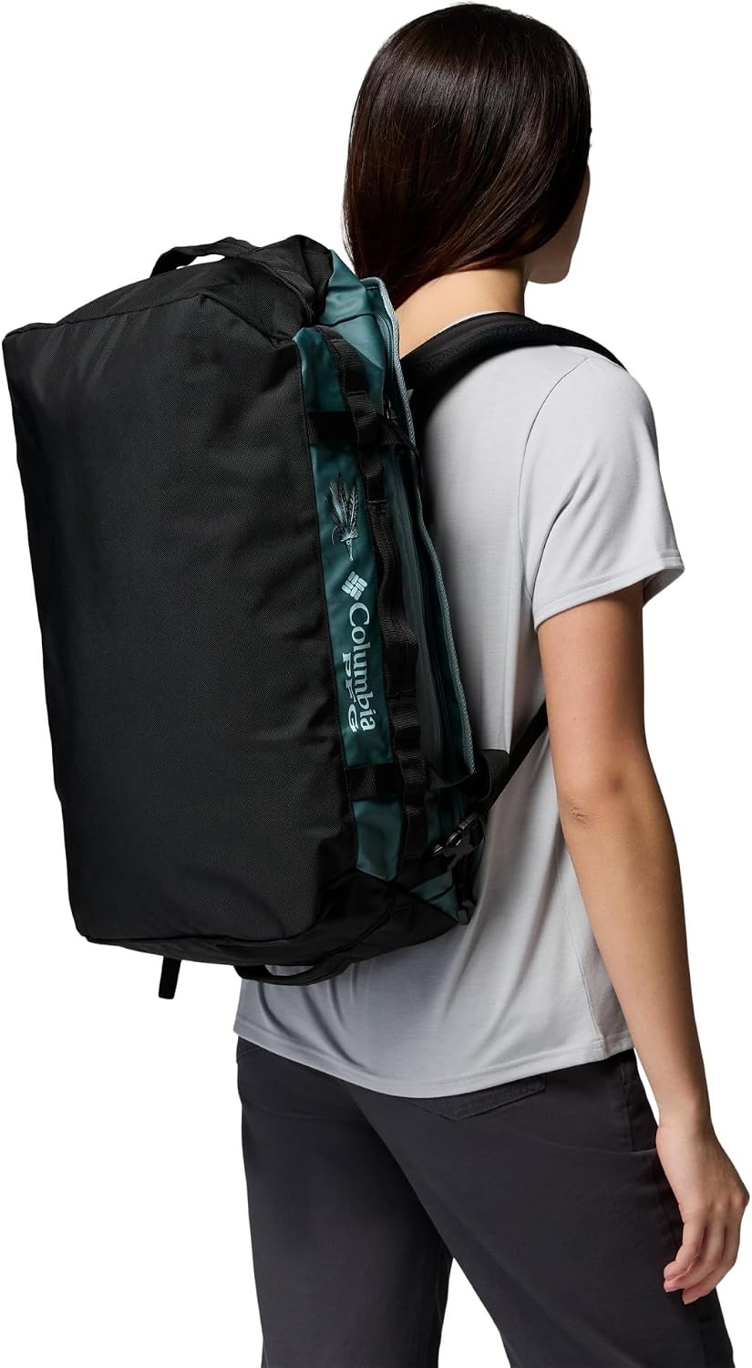 image:imageColumbia Unisex Landroamer 40L Duffel Duffle Bag StingerBlack One SizeMetal Black
