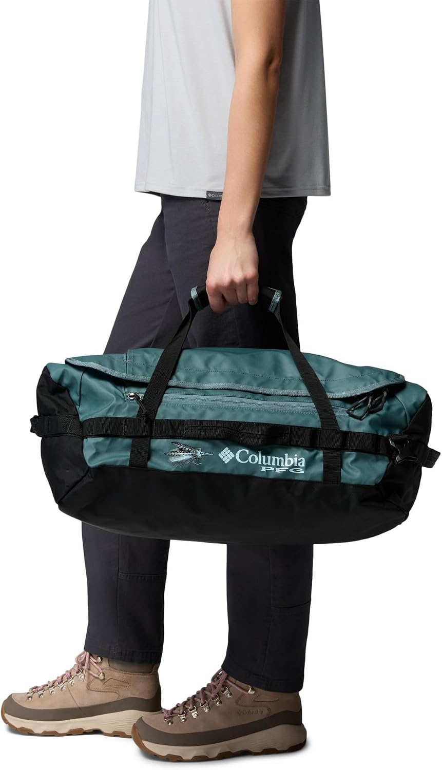 image:imageColumbia Unisex Landroamer 40L Duffel Duffle Bag StingerBlack One SizeMetal Black