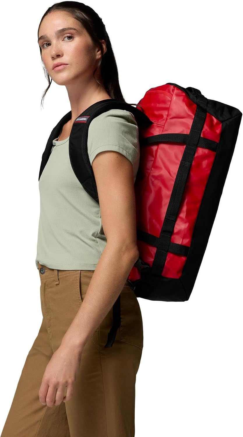 image:imageColumbia Unisex Landroamer 40L Duffel Duffle Bag StingerBlack One SizeMountain RedBlack