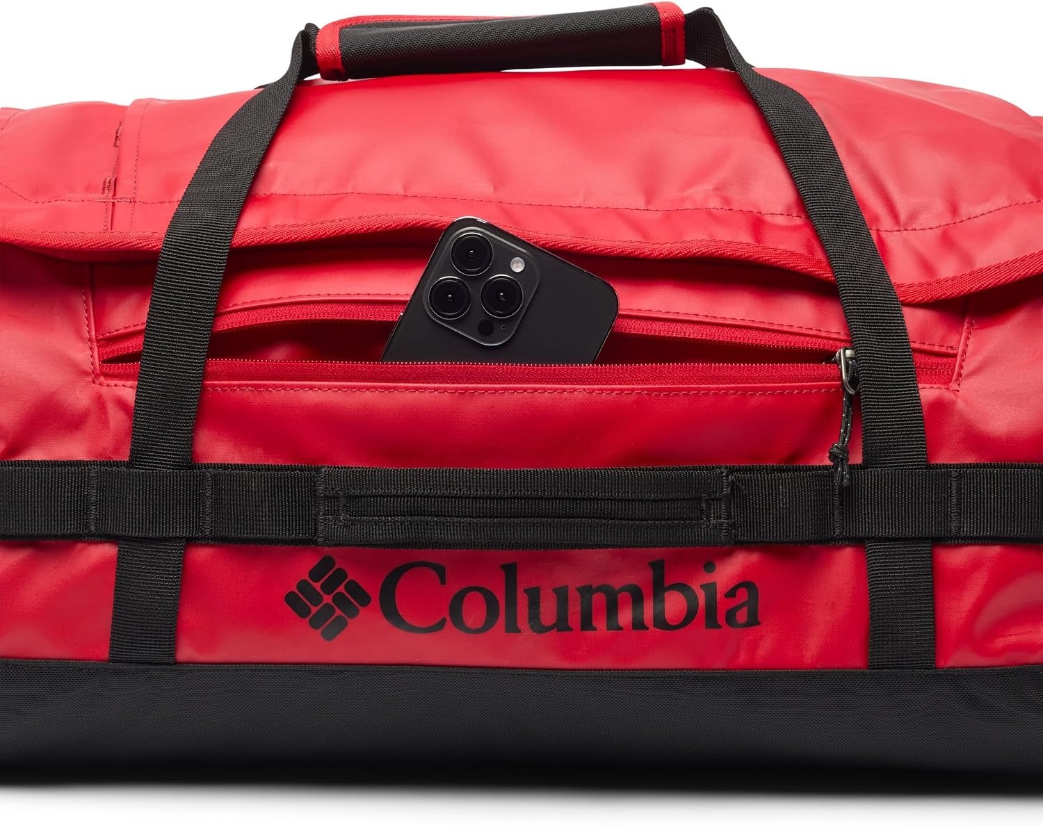 image:imageColumbia Unisex Landroamer 40L Duffel Duffle Bag StingerBlack One SizeMountain RedBlack