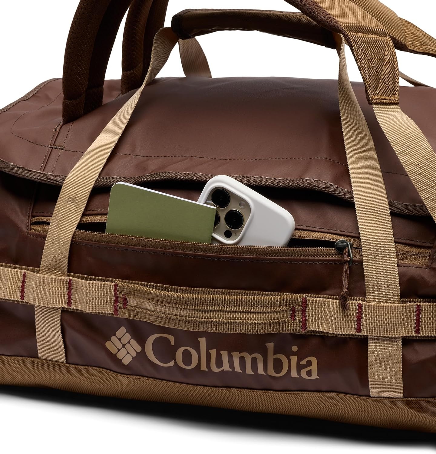 image:imageColumbia Unisex Landroamer 40L Duffel Duffle Bag StingerBlack One SizeTobacco Delta
