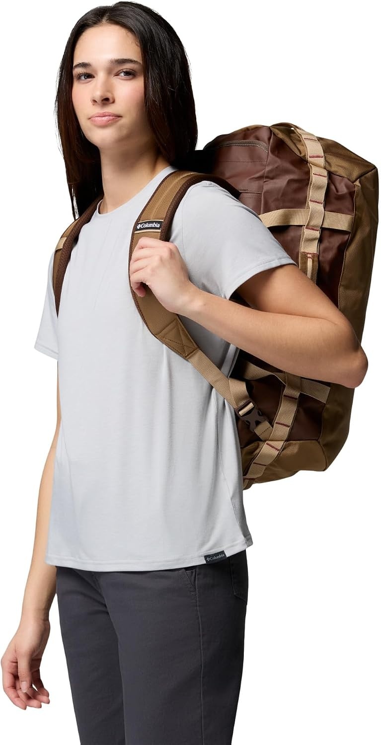 image:imageColumbia Unisex Landroamer 40L Duffel Duffle Bag StingerBlack One SizeTobacco Delta
