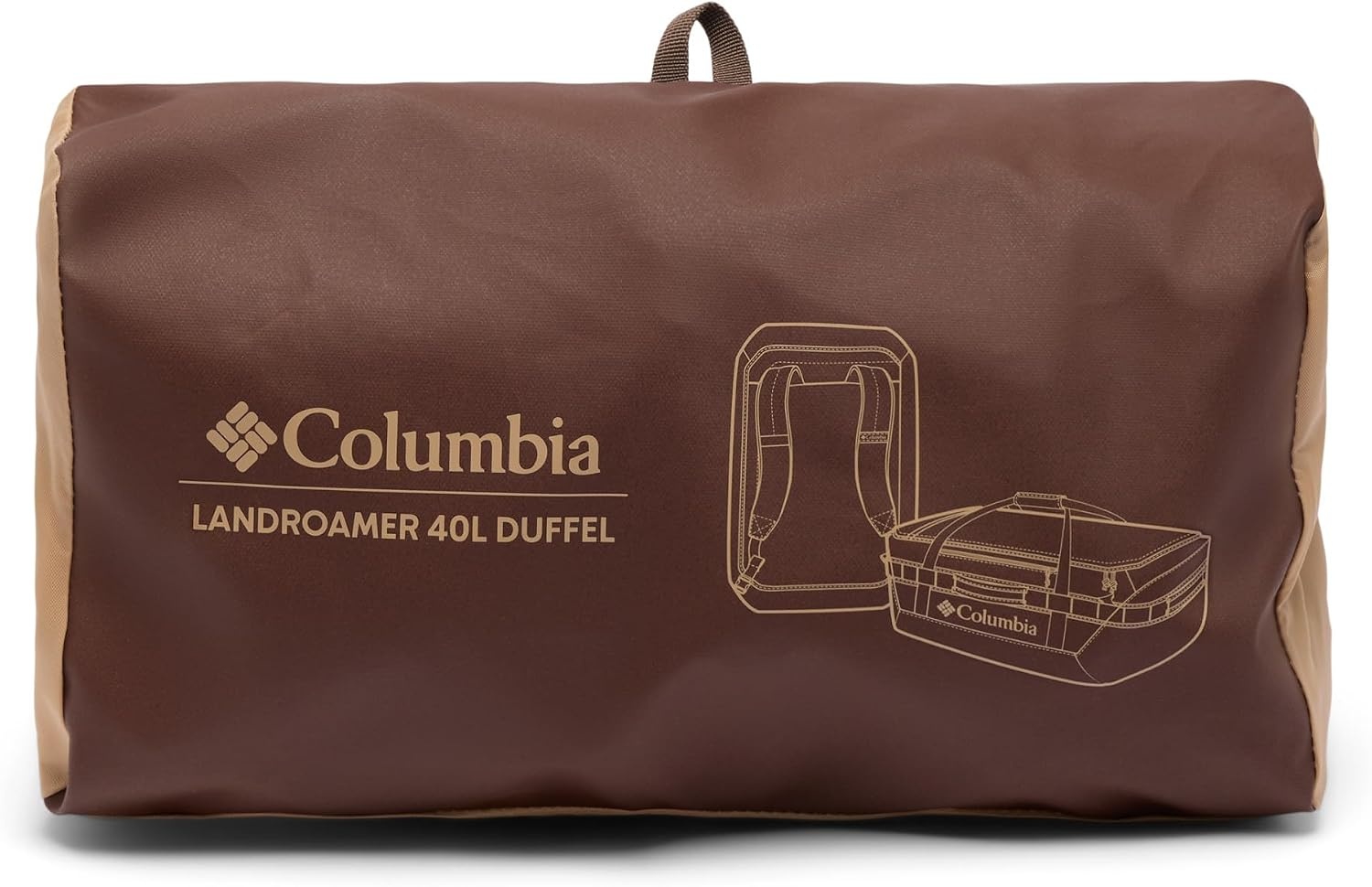 image:imageColumbia Unisex Landroamer 40L Duffel Duffle Bag StingerBlack One SizeTobacco Delta