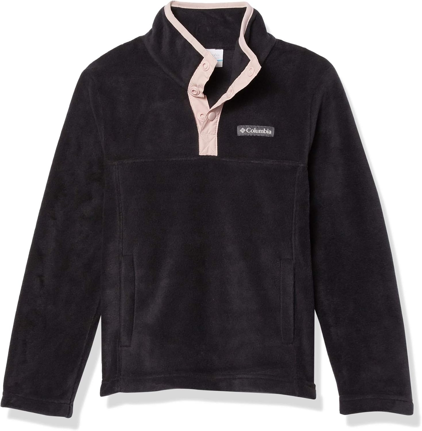 image:imageColumbia Unisex Steen Mtn 14 Snap Fleecepullover fr JugendlicheSchwarz