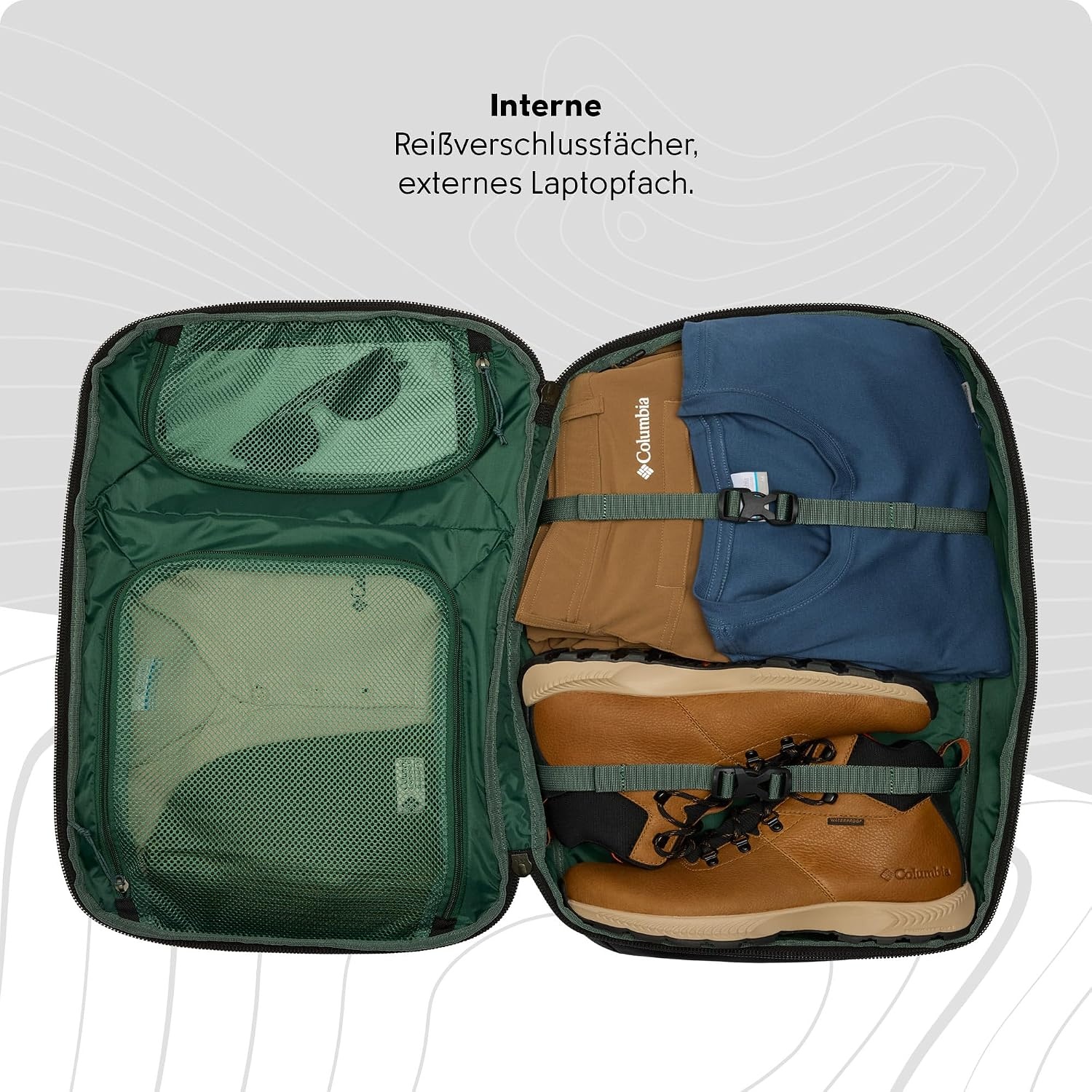 image:imageColumbia UnisexRucksack LandroamerRain ForestBlack