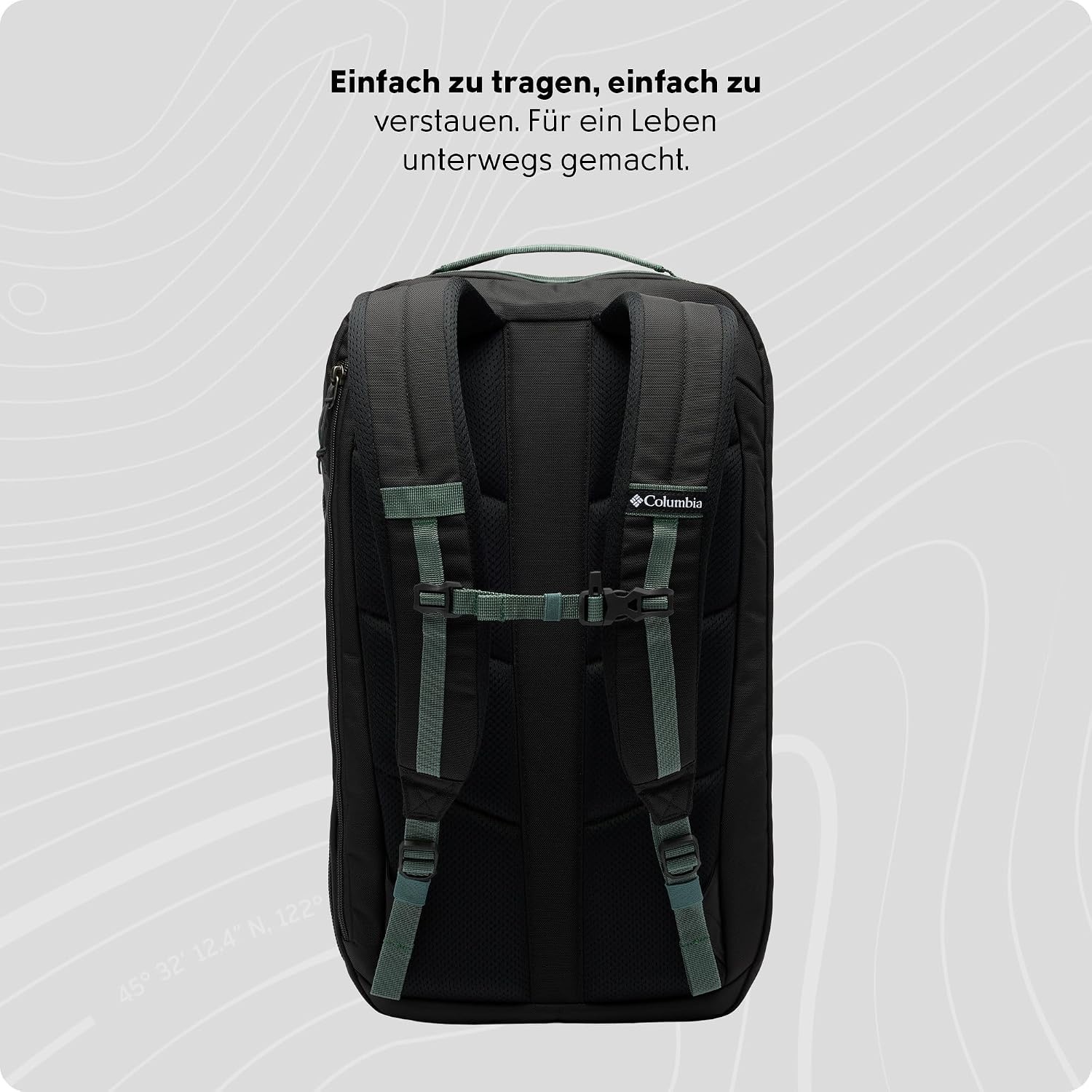 image:imageColumbia UnisexRucksack LandroamerRain ForestBlack