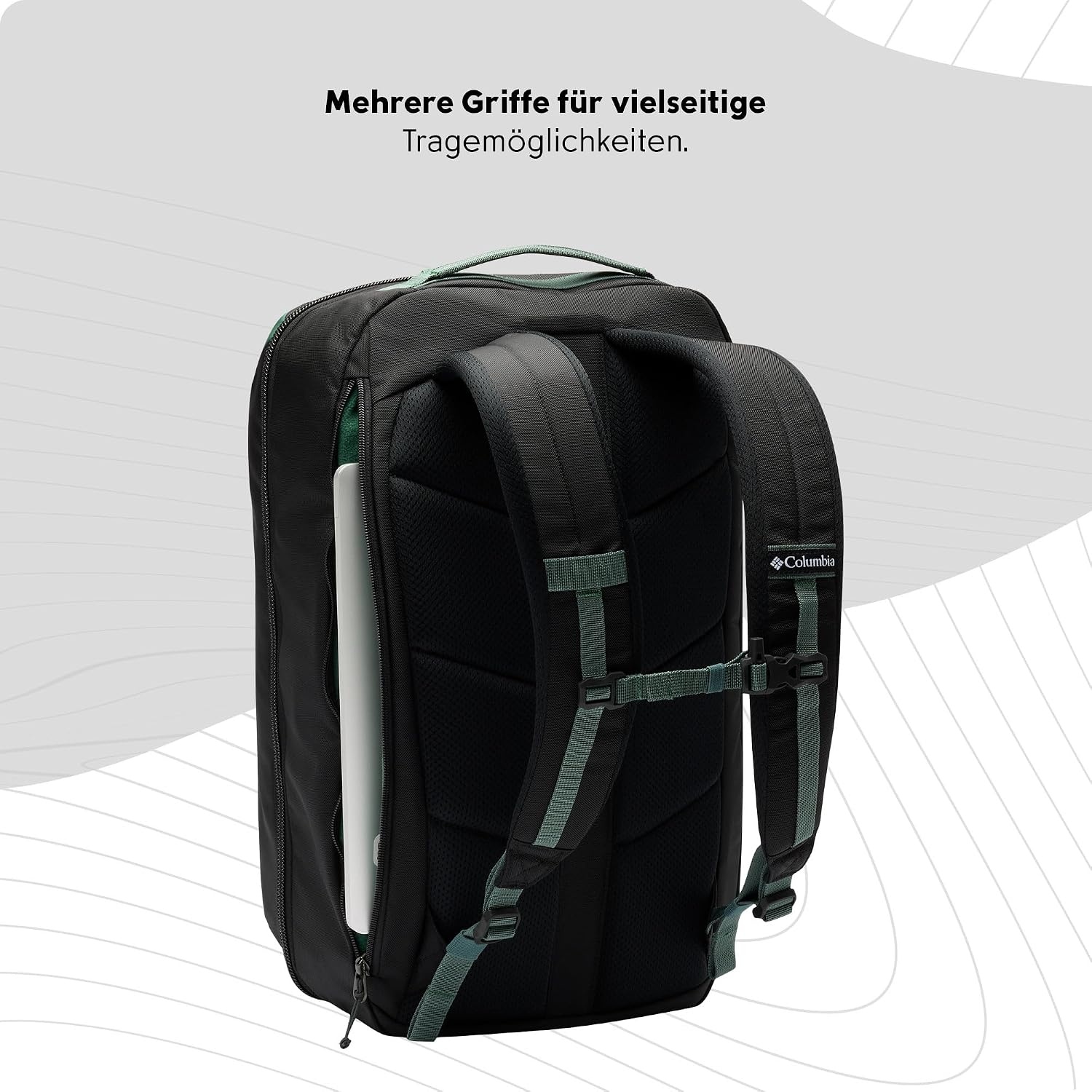 image:imageColumbia UnisexRucksack LandroamerRain ForestBlack