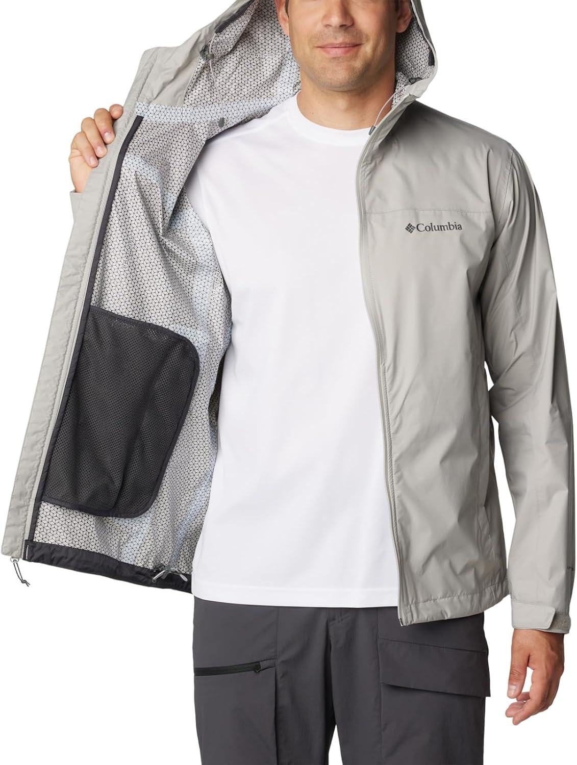 image:imageColumbia Wasserdichte Jacke fr Mdchen ARCADIA JACKET Nylon 1580631FeuersteinGrau