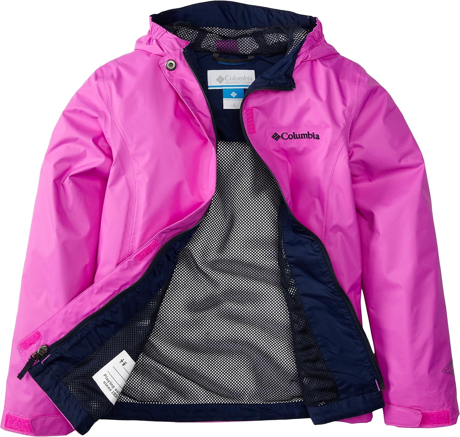 image:imageColumbia Wasserdichte Jacke fr Mdchen ARCADIA JACKET Nylon 1580631Foxglove