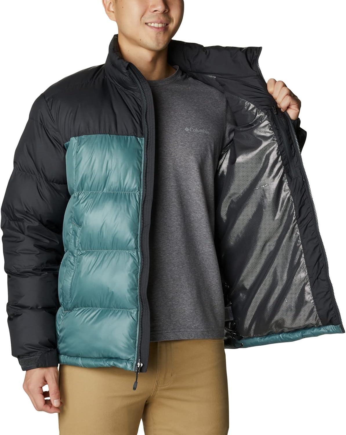 image:imageColumbia Wasserdichte Jacke fr Mdchen ARCADIA JACKET Nylon 1580631Metall glnzendHai