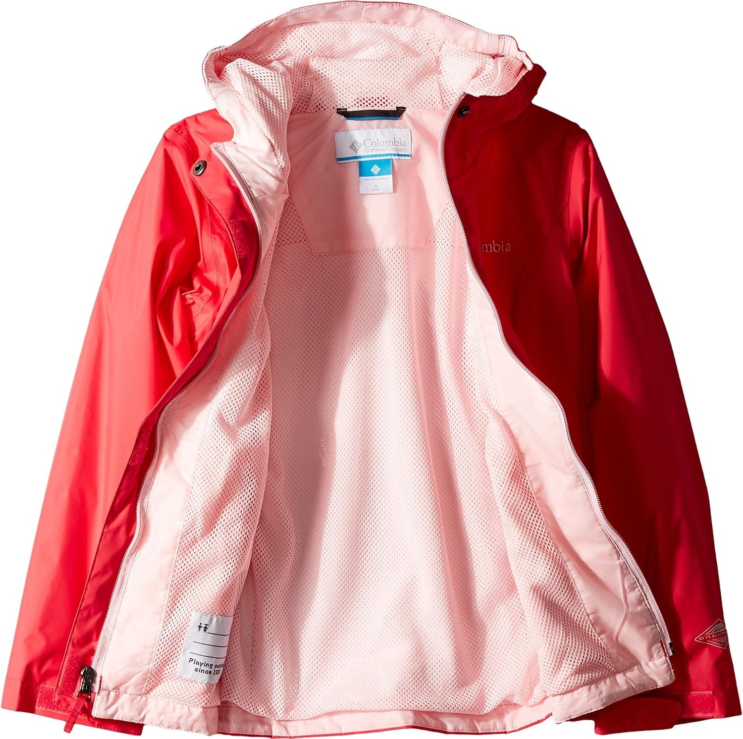 image:imageColumbia Wasserdichte Jacke fr Mdchen ARCADIA JACKET Nylon 1580631Punch Pink
