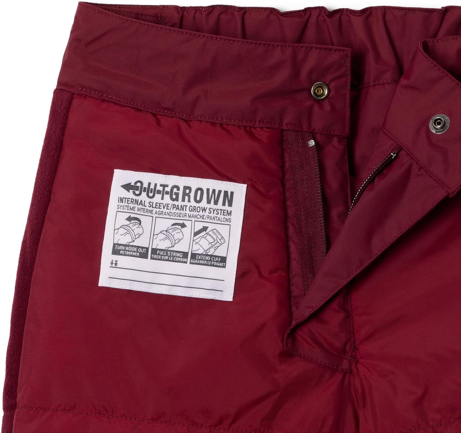 image:imageColumbia Youth Girls Skihose Starchaser Peak III PantRich Wine