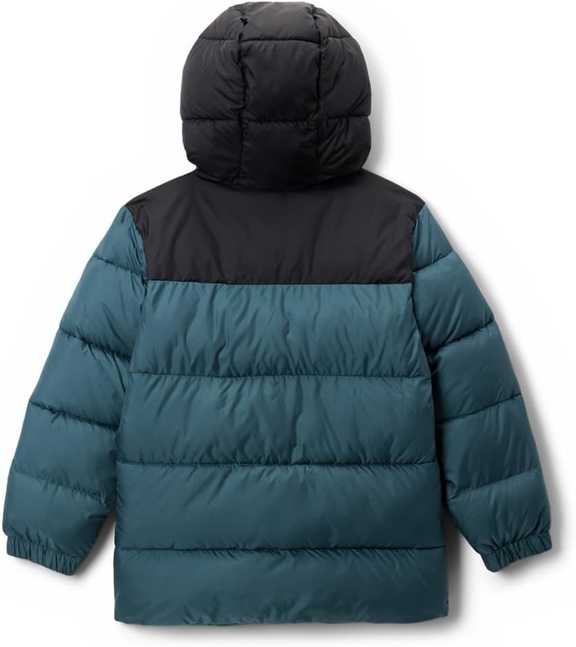 image:imageColumbia Youth Unisex Puffect Hooded Jacket Pufferjacke mit Kapuze 1er PackEverblue Black