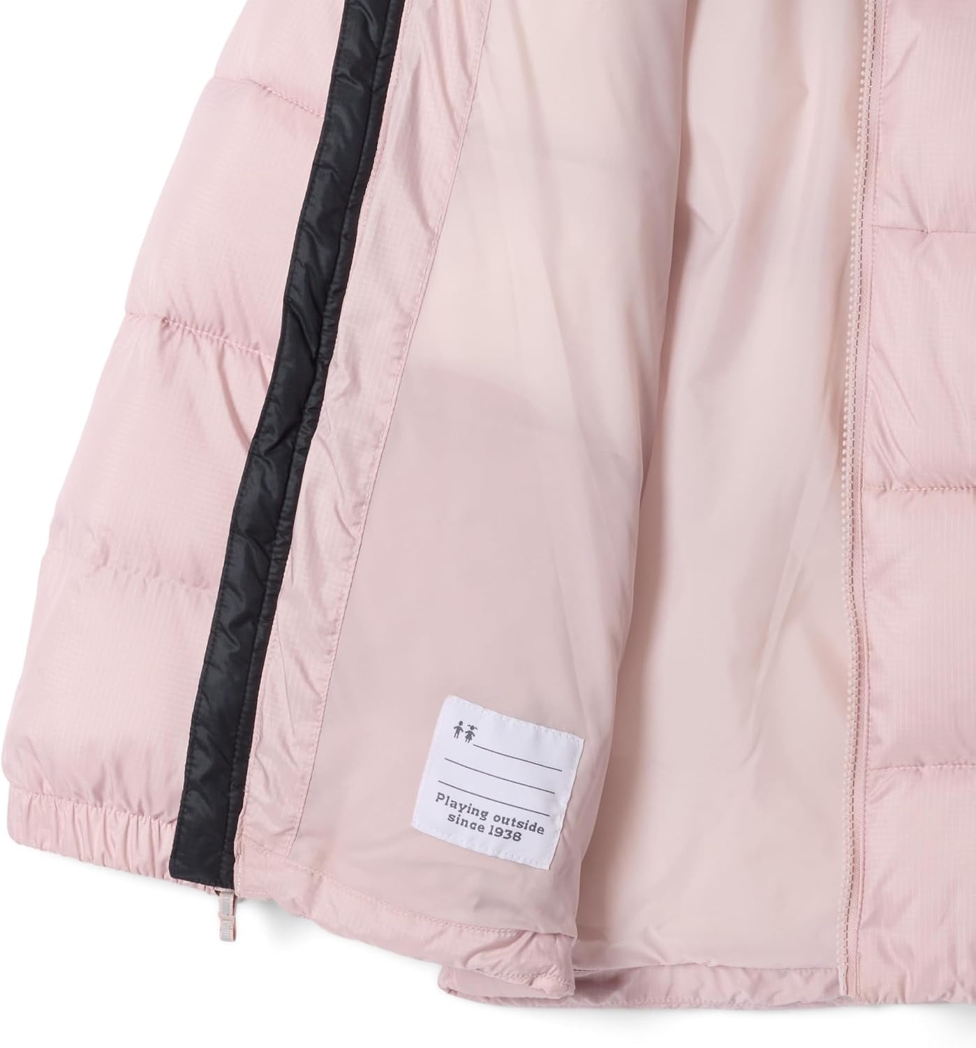 image:imageColumbia Youth Unisex Puffect Hooded Jacket Pufferjacke mit Kapuze 1er PackMineral Pink Black