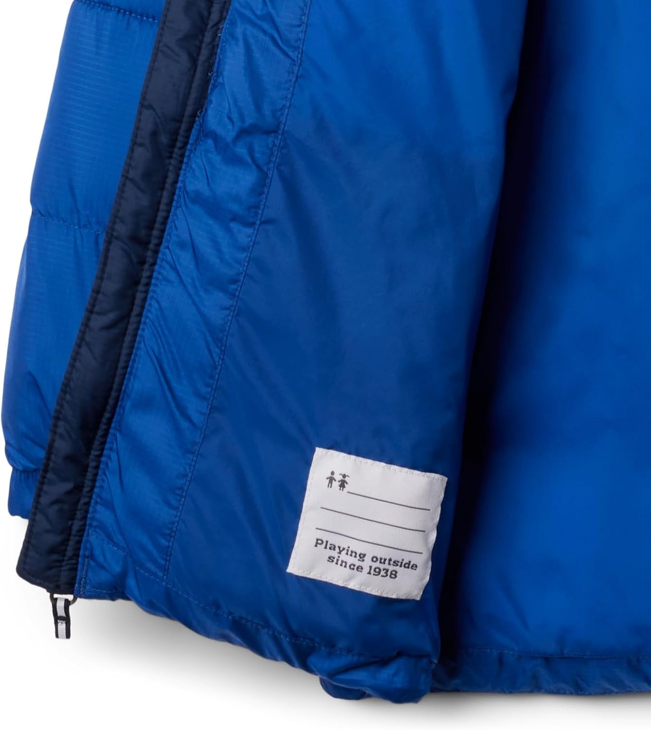 image:imageColumbia Youth Unisex Puffect Hooded Jacket Pufferjacke mit Kapuze 1er PackMountain Blue Collegiate Navy
