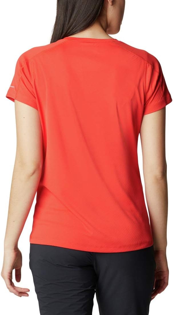 image:imageColumbia Zero Rules Light Short Sleeve Crew Funktionsshirt Kurzarm fr DamenBold Orange 843