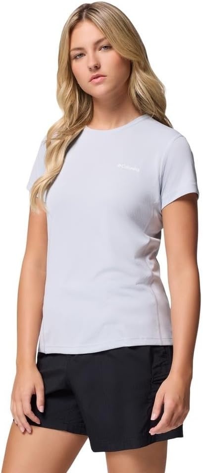 image:imageColumbia Zero Rules Light Short Sleeve Crew Funktionsshirt Kurzarm fr DamenCirrus Grey 031