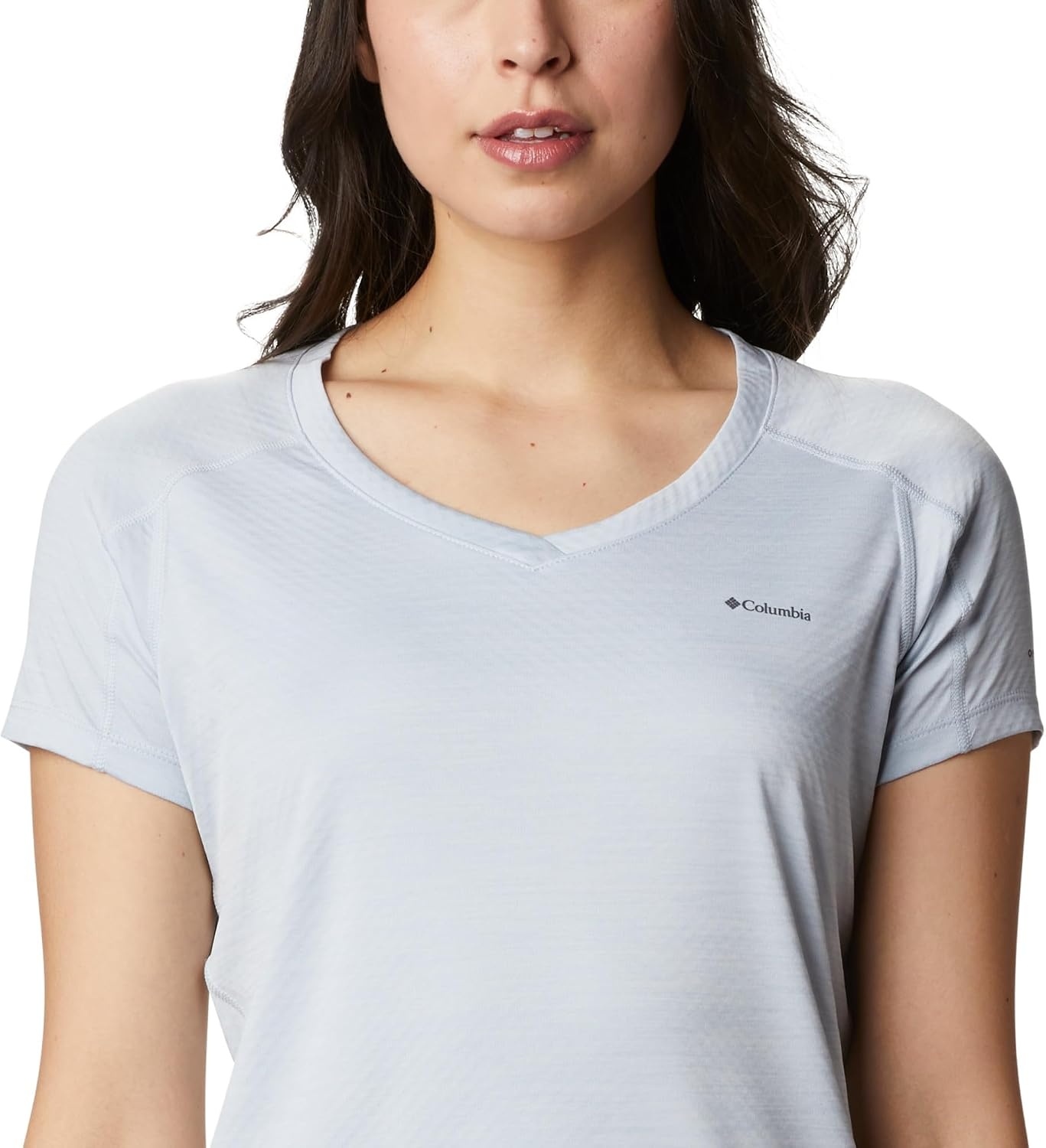 image:imageColumbia Zero Rules Light Short Sleeve Crew Funktionsshirt Kurzarm fr DamenCirrus Grey Heather