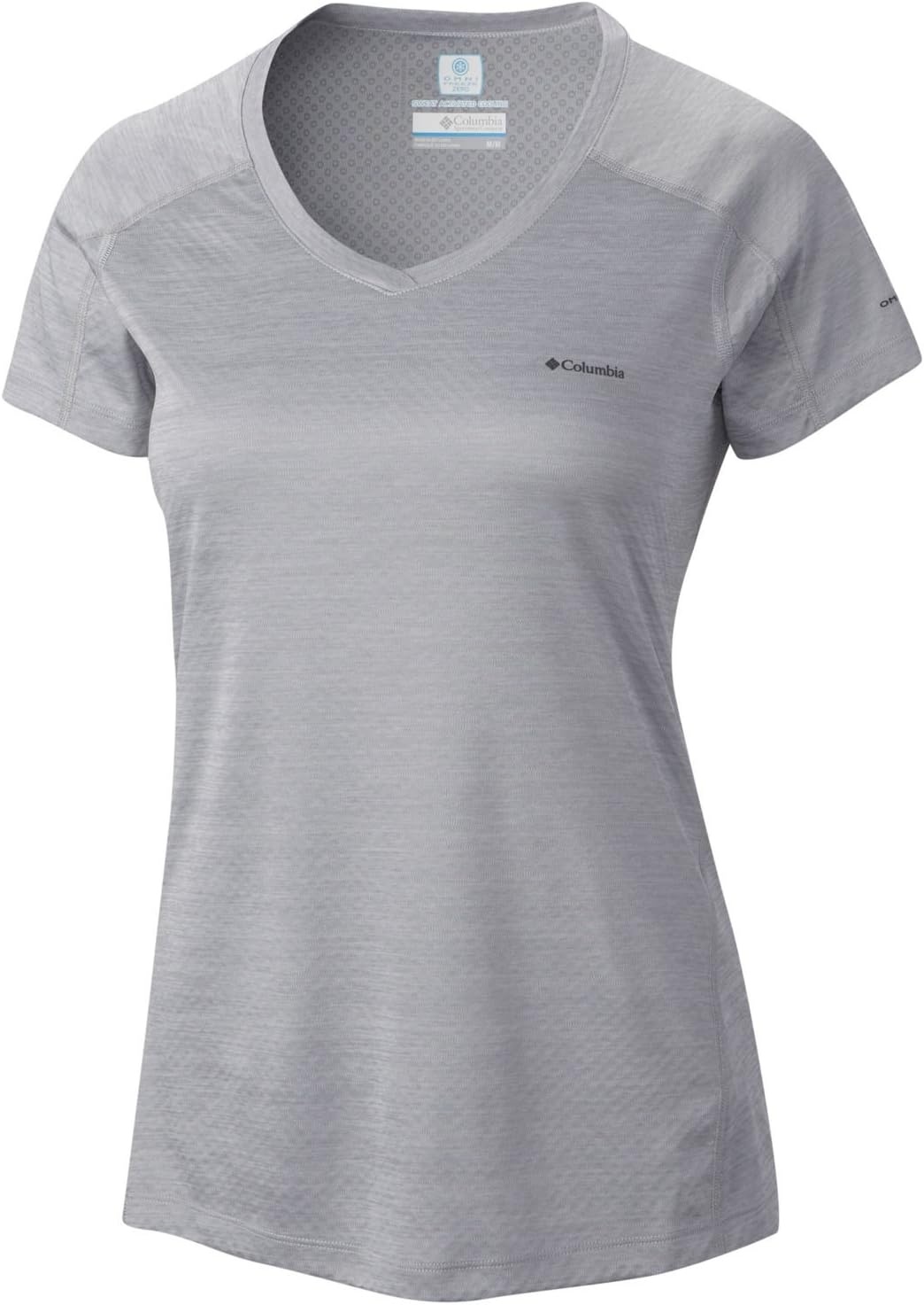 image:imageColumbia Zero Rules Light Short Sleeve Crew Funktionsshirt Kurzarm fr DamenColumbia Grey Heather 039