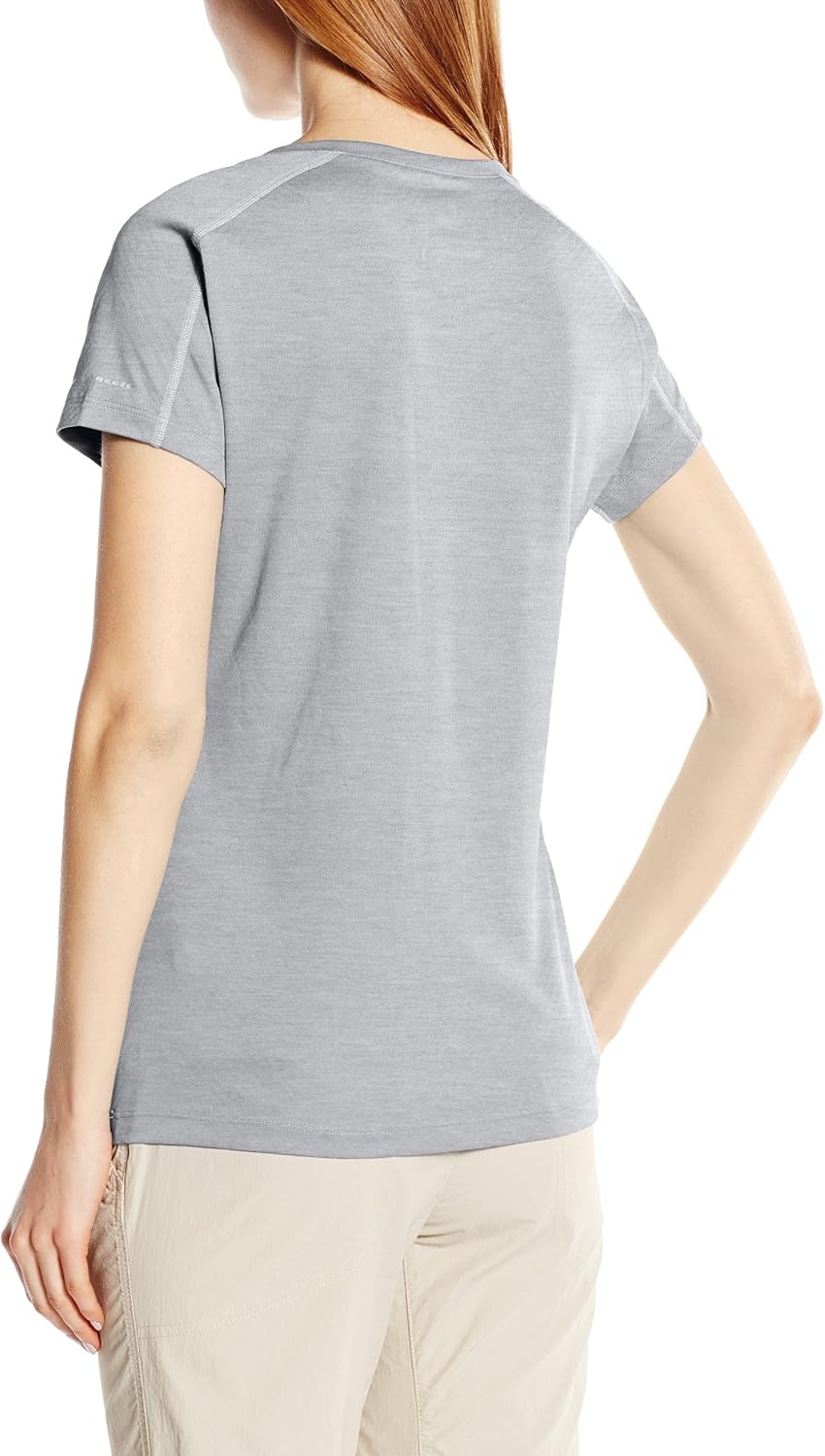 image:imageColumbia Zero Rules Light Short Sleeve Crew Funktionsshirt Kurzarm fr DamenColumbia Grey Heather 039