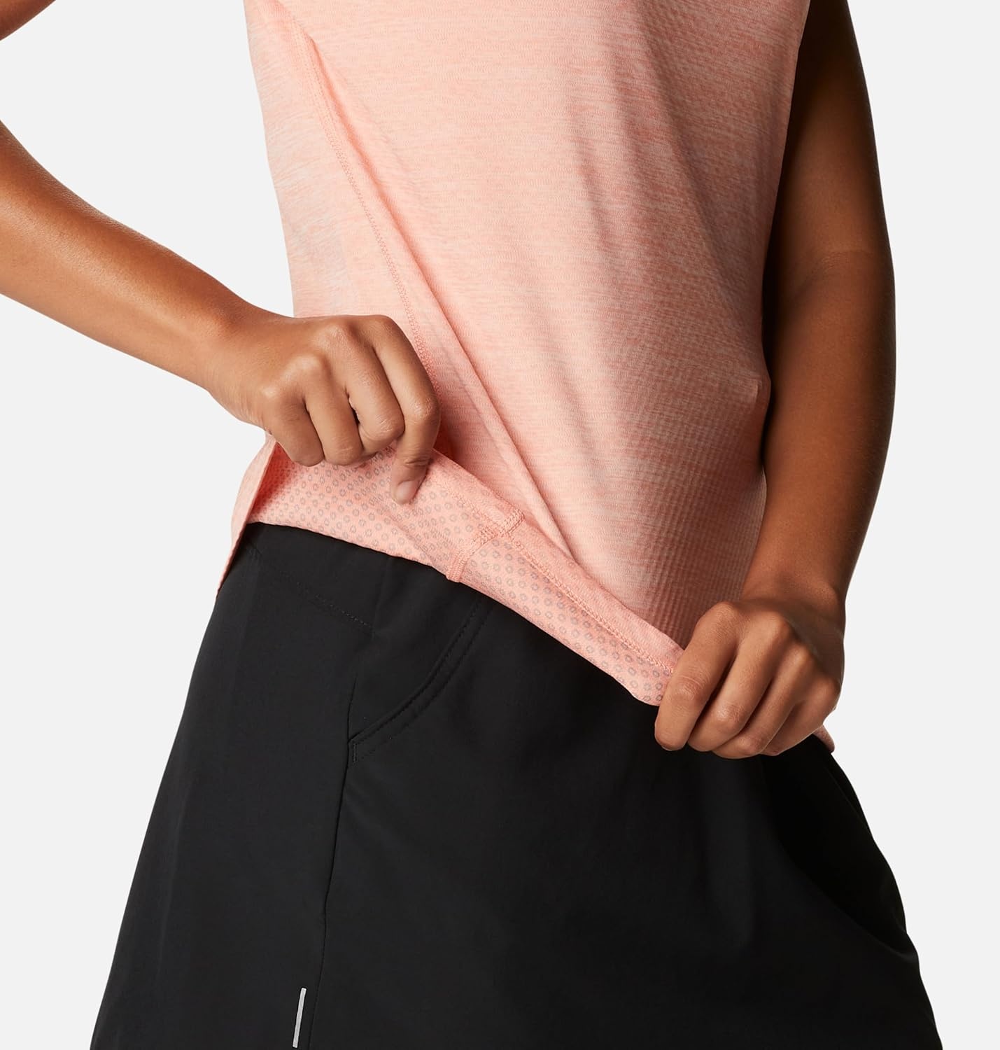 image:imageColumbia Zero Rules Light Short Sleeve Crew Funktionsshirt Kurzarm fr DamenCoral Reef Heather