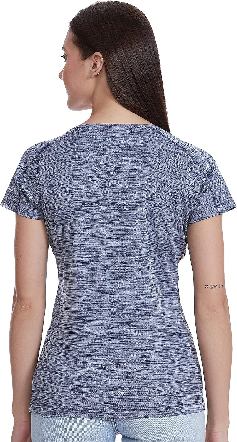 image:imageColumbia Zero Rules Light Short Sleeve Crew Funktionsshirt Kurzarm fr DamenNocturnal Heather 466