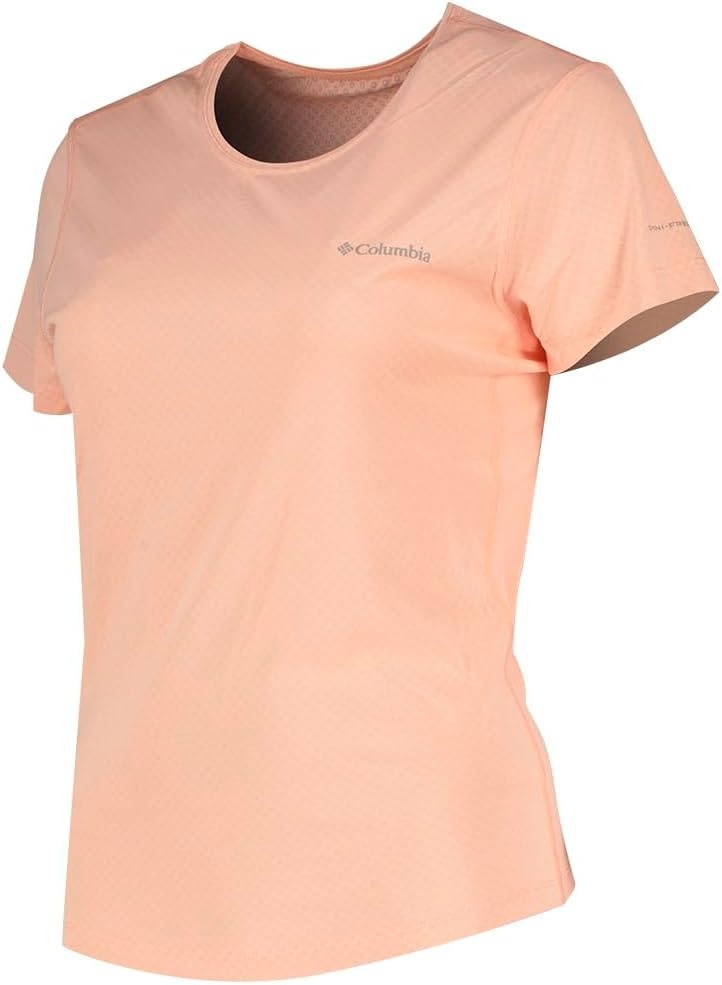 image:imageColumbia Zero Rules Light Short Sleeve Crew Funktionsshirt Kurzarm fr DamenPink Sand