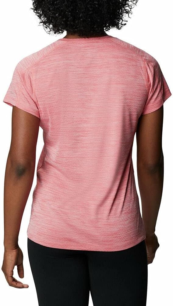 image:imageColumbia Zero Rules Light Short Sleeve Crew Funktionsshirt Kurzarm fr DamenSalmon Heather 699