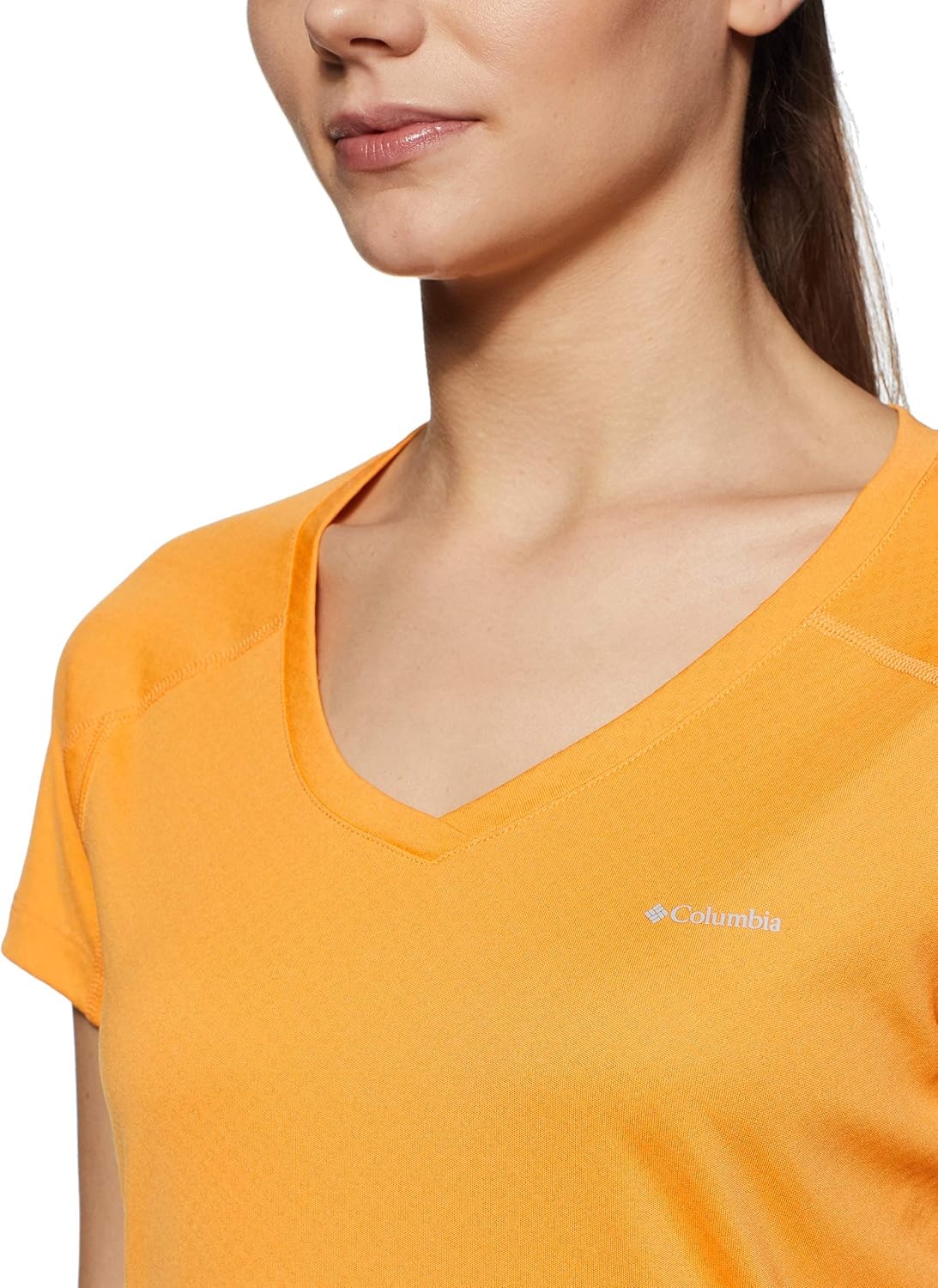 image:imageColumbia Zero Rules Light Short Sleeve Crew Funktionsshirt Kurzarm fr DamenSummer Orange