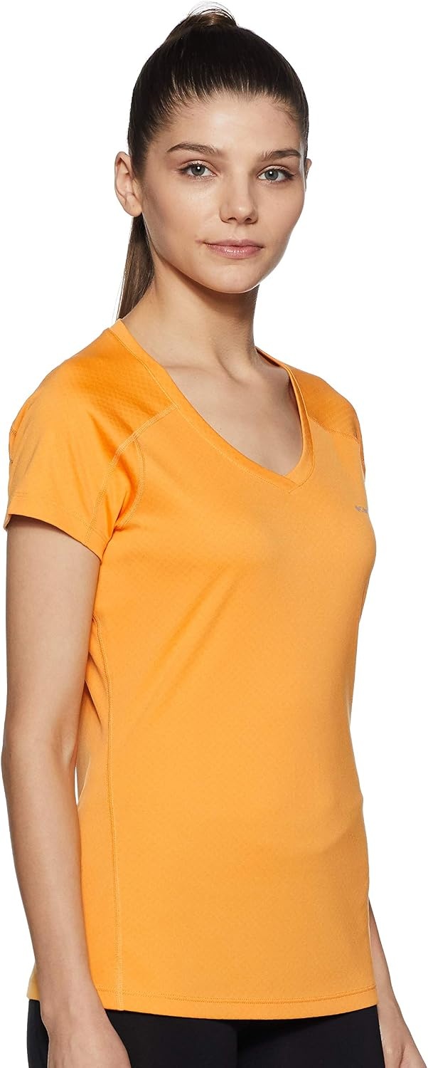 image:imageColumbia Zero Rules Light Short Sleeve Crew Funktionsshirt Kurzarm fr DamenSummer Orange