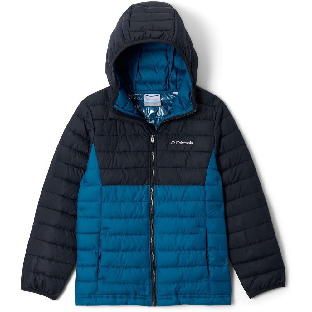image:imageColumbia 2090023CB POWDER LITE II HOODED JACPhoenix Blue  Black