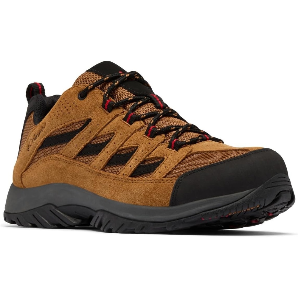 image:imageColumbia Crestwood Trekking Und Wanderschuhe fr HerrenCamel Brown Mountain Red
