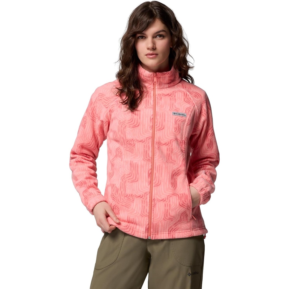 image:imageColumbia Damen Benton Springs Printed Full ZipAlpenglow Flowfalls
