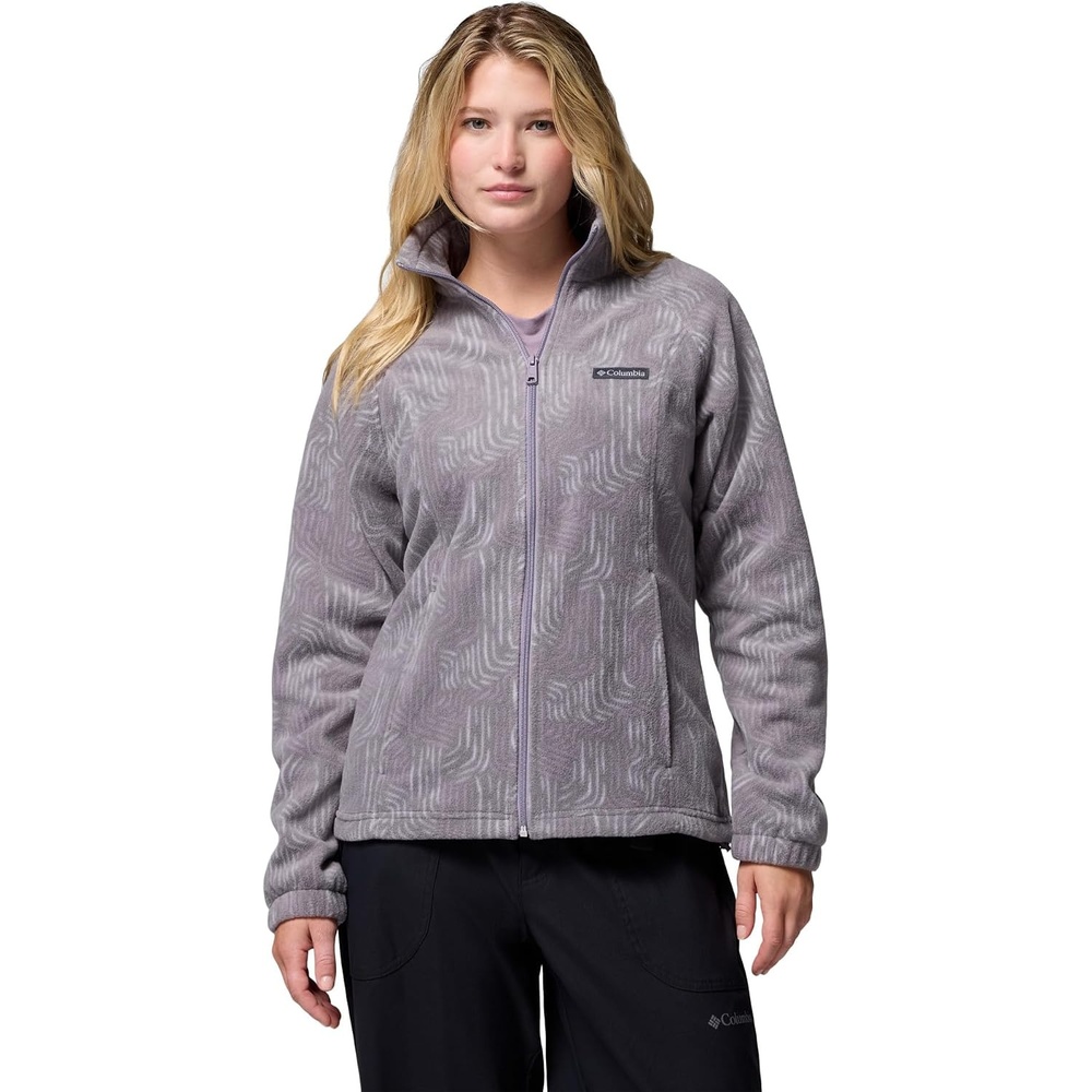 image:imageColumbia Damen Benton Springs Printed Full ZipShale Purple Flowfalls