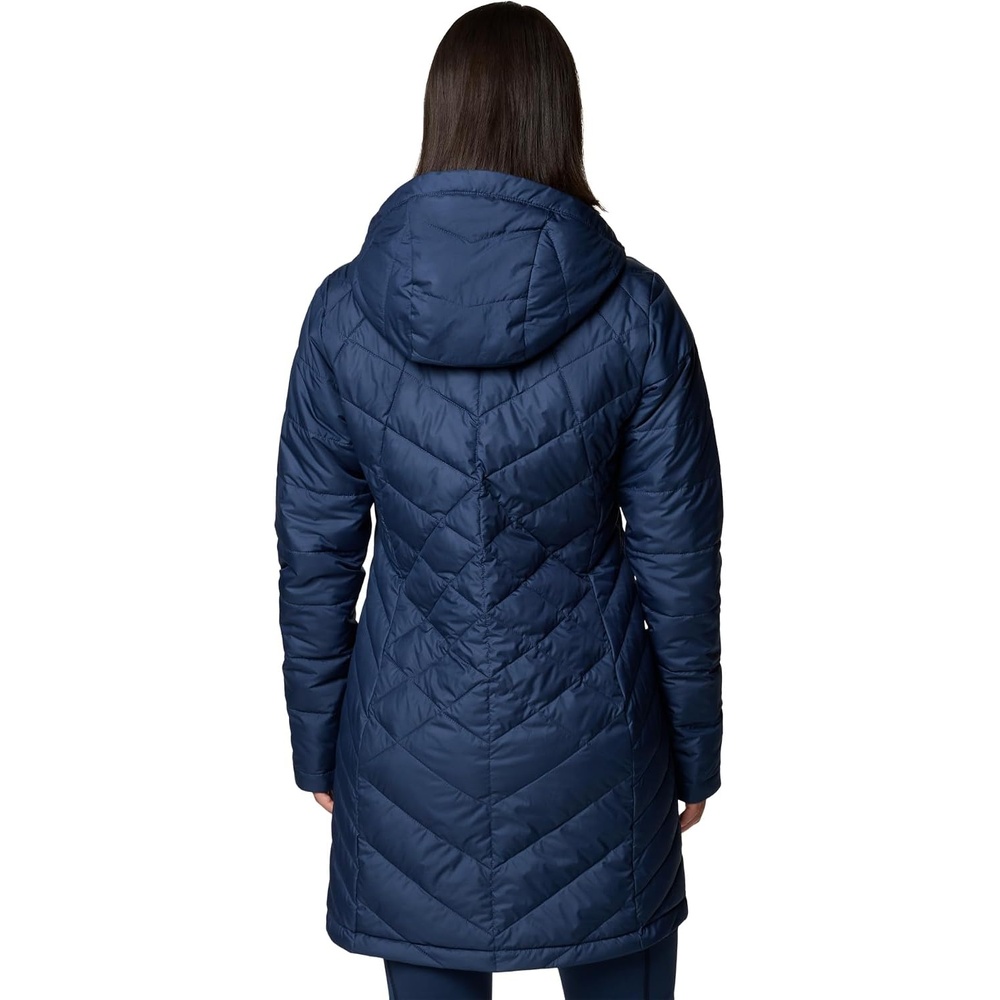 image:imageColumbia Damen First Generation Heavenly Long Hooded Jacket Heavenly Long Hooded Jacket 1er PackCollegiate Navy