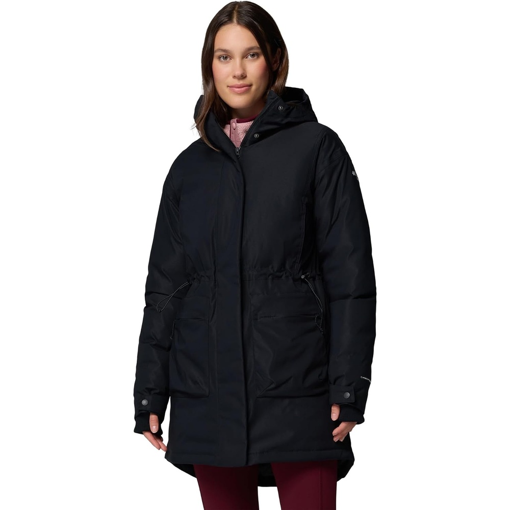 image:imageColumbia Damen Harmony Falls Parka Daunenjacke mit Kapuze 1er PackSchwarz