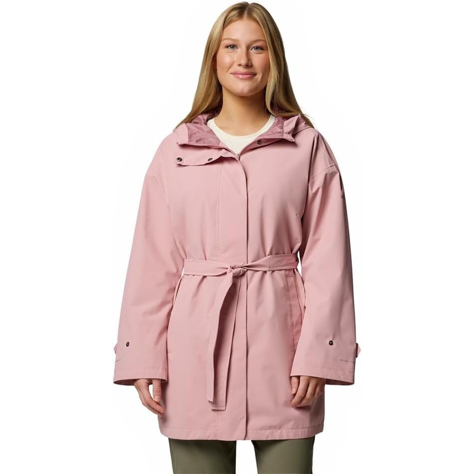 image:imageColumbia Damen Here And There 3 Trench Jacket Wasserdichte Regenjacke 1er PackRadiergummi  Rosa