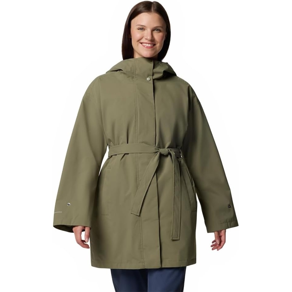 image:imageColumbia Damen Here And There 3 Trench Jacket Wasserdichte Regenjacke 1er PackSteingrn
