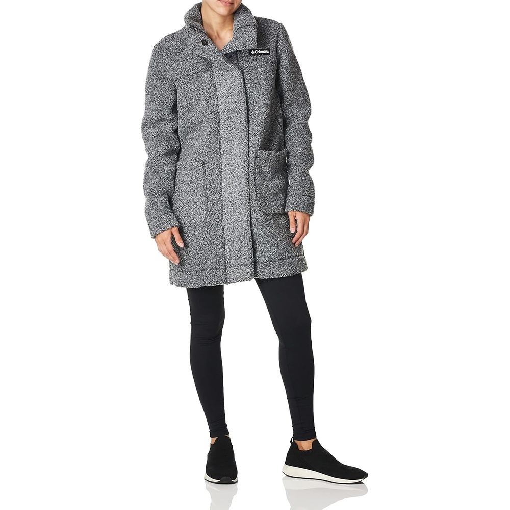 image:imageColumbia Damen Panorama Long Jacket WinterjackeCharcoal Heather