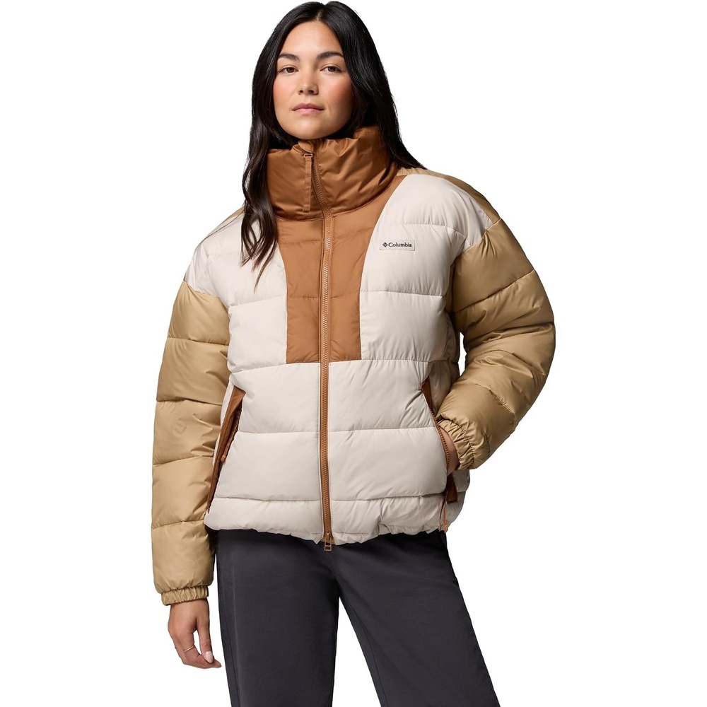 image:imageColumbia Damen Pike Lake JackeDark Stone Beach Camel Brown